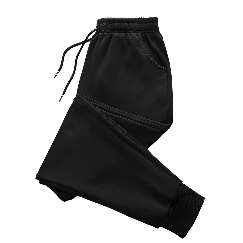 Soft Joggers with Fleece Lined Adjustable Drawstring Waistband