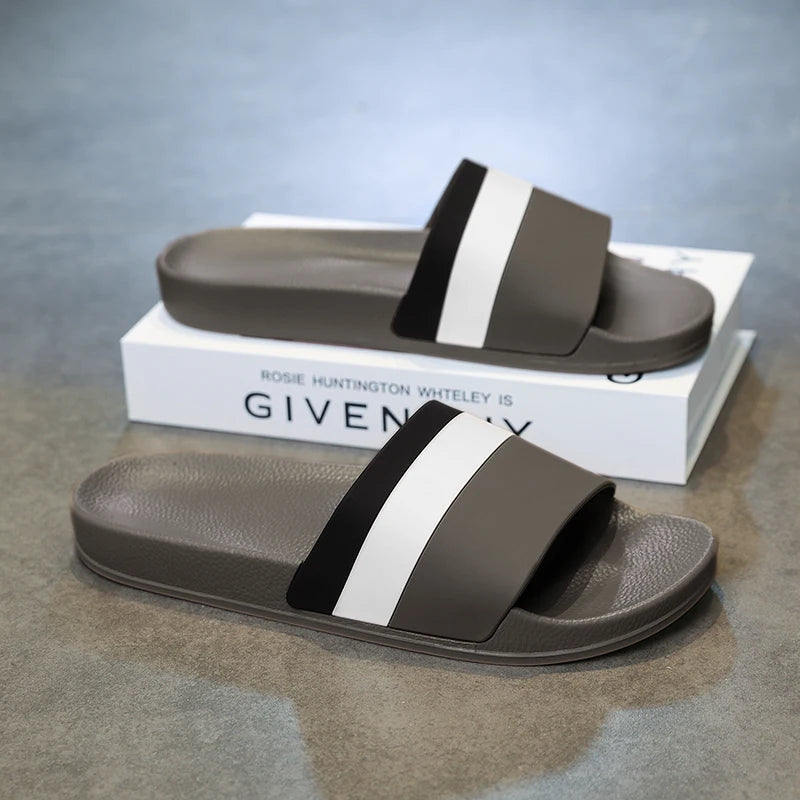 Non-Slip Slippers for Men and Women with Cushioned Comfort Beach Ready