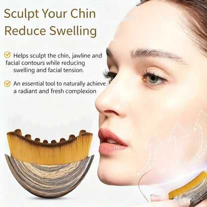 Lymphatic Facial Brush for Dry Skin Massage and Contouring