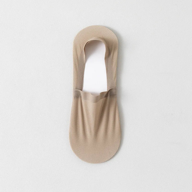Lightweight Socks With Silicone Non Slip Grip For Sneakers And Loafers