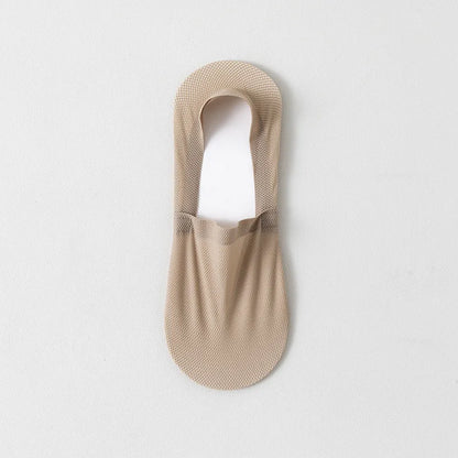 Lightweight Socks With Silicone Non Slip Grip For Sneakers And Loafers