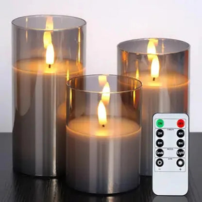 Flameless LED Candle Lights With Remote Control - Realistic Flicker, Safe Home Ambience