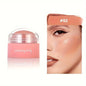 Waterproof Cream Blush Palette with Six Shades for All Skin Tones