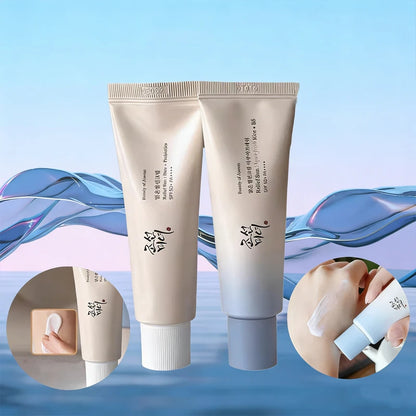 Sunscreen Cream Spf 50 Moisturizing Finish Rice Probiotic Formula Korean Skin Shield 50ml