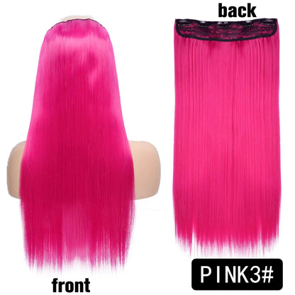 Long Clip In Hair Extensions for Length and Volume 22 Inch