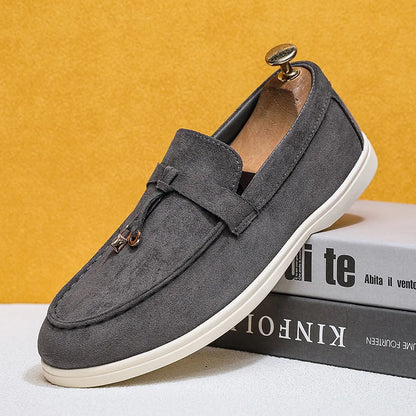 2025 Classics Men's Slip on Loafers Lightweight Breathable Flats Non Slip Comfort Daily Casual Soft Sole Outdoor Walking Shoes