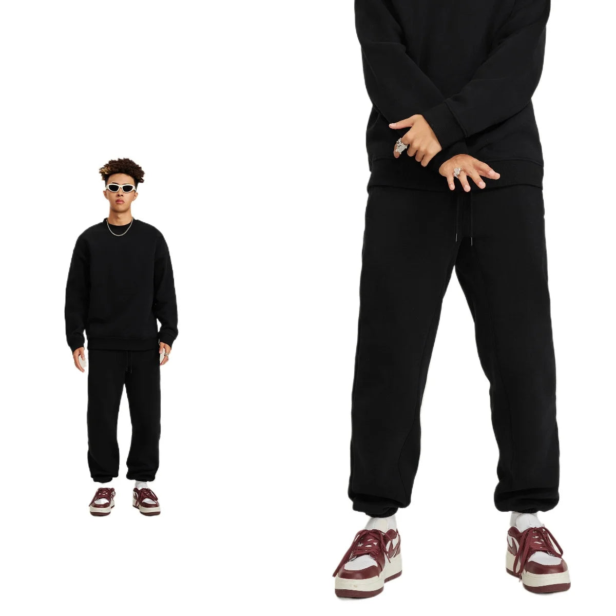 Unisex Hoodie with Travel Mask Regular Fit for casual and travelling