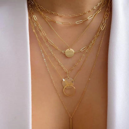 Layered Heart Pendant Necklace with Crystal Bead Detailing for Everyday Sparkle and Delicate Shine