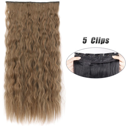 Voluminous Clip-In Hair Extensions 80cm For Fuller Long Hair Look