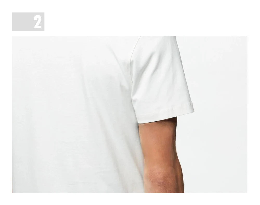 Breathable Short Sleeve Tee For Men With Lightweight Broadcloth Cotton Fabric For Everyday Wear