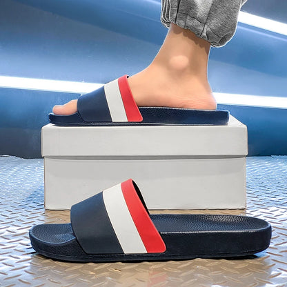 Non-Slip Slippers for Men and Women with Cushioned Comfort Beach Ready