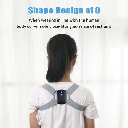 Smart Posture Corrector - Invisible Sensor Belt for Hunchback Reminder