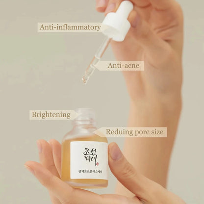 Korean Essence Serum With Brightening And Moisturizing Formula For Dull Skin And Dark Circles
