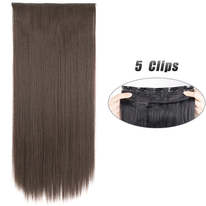 Voluminous Clip-In Hair Extensions 80cm For Fuller Long Hair Look