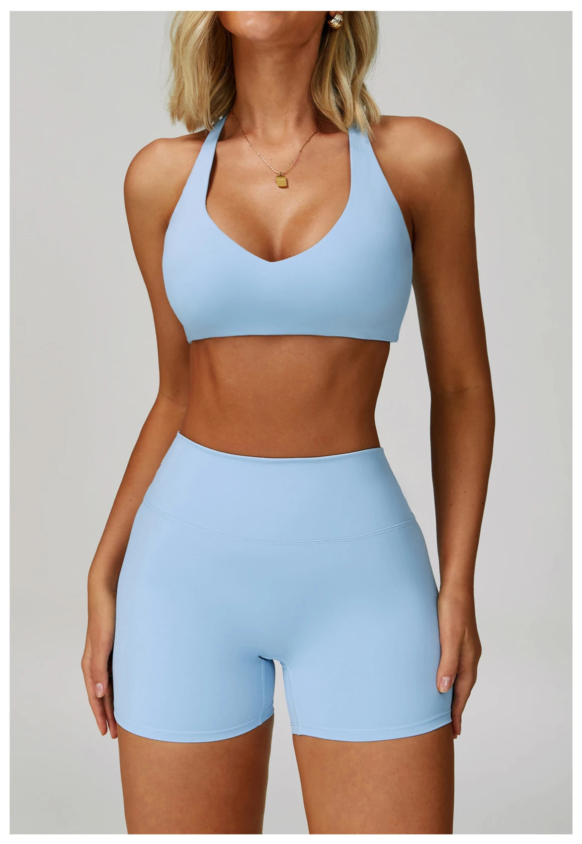 2-3PCS Yoga Suit Women Tracksuit Sports Bra High Waist Leggings Shorts Outfit Gym Set Fitness Push Up FITNESS REVOLUTION