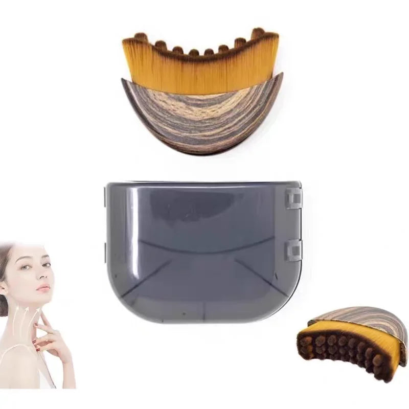 Lymphatic Facial Brush for Dry Skin Massage and Contouring