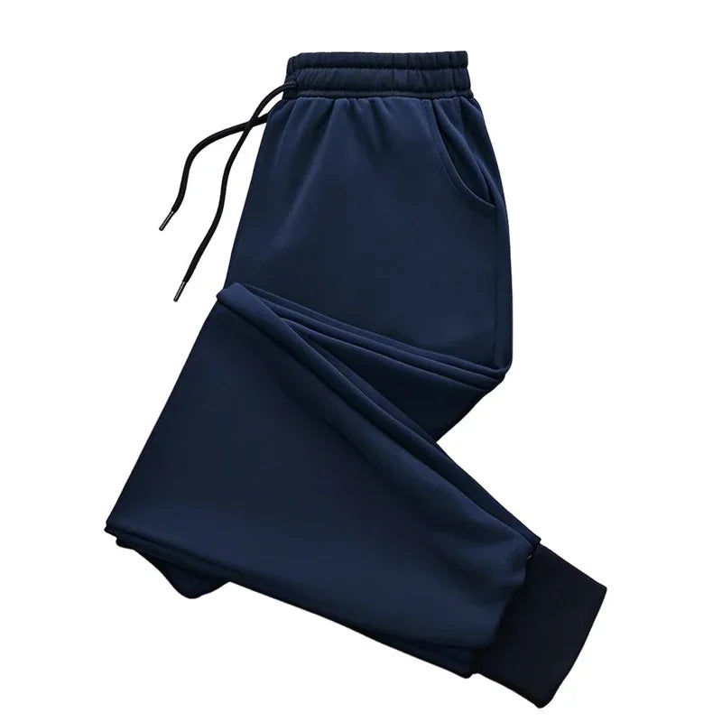 Soft Joggers with Fleece Lined Adjustable Drawstring Waistband