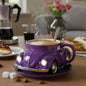 Handmade Beetle Shaped Mug with 321 Ml Capacity for Beetle Lovers Gift