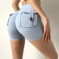Sexy Yoga Shorts for Women, High Waisted Sports Pants, Fitness Shorts