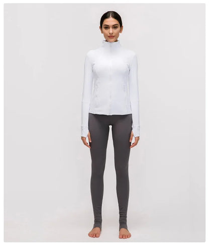 Designer 2-piece yoga suit set | Leggings and Coat Sets Merch Gone Viral