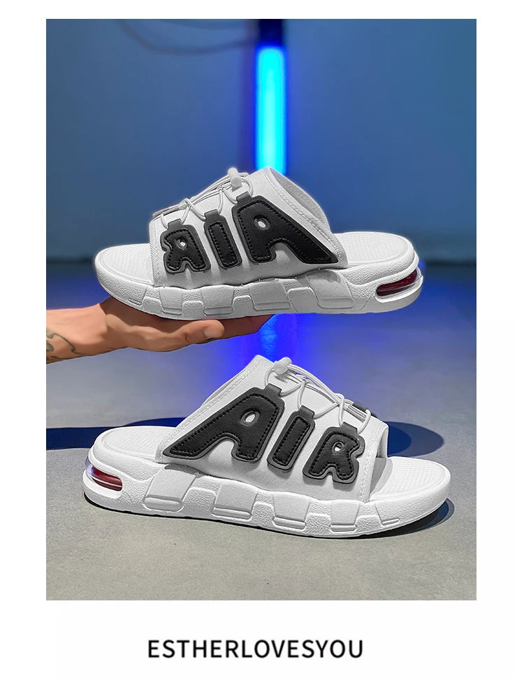 Lightweight Beach Slippers with Quick Dry EVA and Arch Support