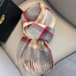 100% Wool Women Scarf Autumn Winter Vintage Preppy Style Plaid Wrap Scarve Pashmina Mujer Femme Foulard Bufanda Shawl Unisex Men