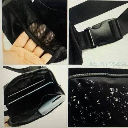 Lightweight Waist Bag for Yoga and Running with Secure Pocket
