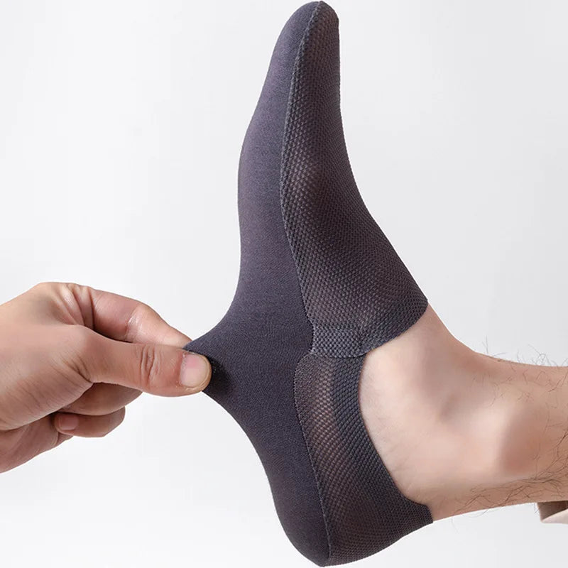 Lightweight Socks With Silicone Non Slip Grip For Sneakers And Loafers