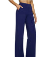 Yoga Pants Women Wide Leg Pants with Pockets High Waist Stretch Dress Casual Sweatpants Petite/Regular/Tall