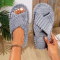 Soft Slippers with Non Slip Sole for Women Indoor Warmth and Support