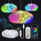 Cloud Shaped Led Light with Remote App Control and Rgb Color Changing