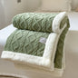 Ultra Blanket With Double Layer Milk Velvet And Lambswool Warmth