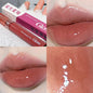Hydrating Lip Gloss with Glassy Water Shine for Plump Lips