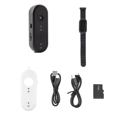 2-in-1 Pet Camera Collar - The ultimate fusion of pet POV and home security. Wireless Pet Dog Cat Collar Camera 120 Degree Wide Angle Pet Sports Action Camera Monitor For Video Records Indoor Outdoor 32GB