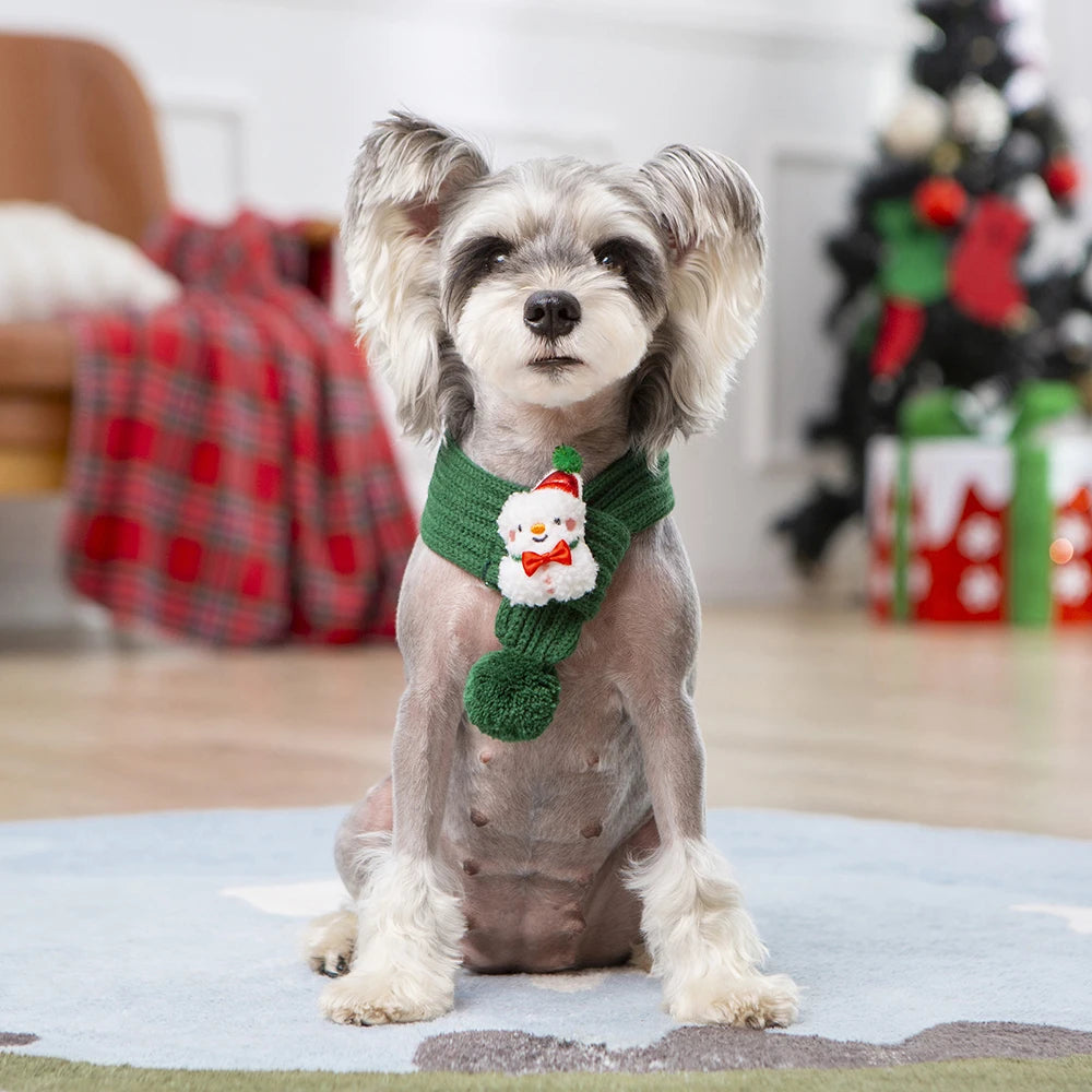 Soft Pet Scarf for Small Medium Dogs Cats Lightweight Slip On
