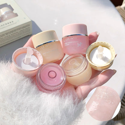 Hydrating Lip Balm Set with Primer for Lip Lines and Honey Infusion