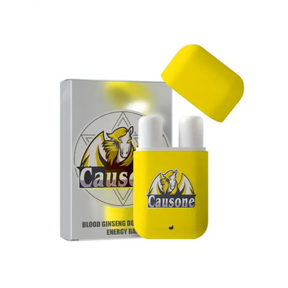 Natural Energy & Focus Nasal Inhaler – Double Hole Aromatherapy Stick for Instant Refreshing Boost, Mood & Productivity Enhancer for Men & Women