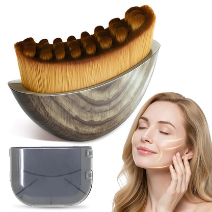 Lymphatic Facial Brush for Dry Skin Massage and Contouring