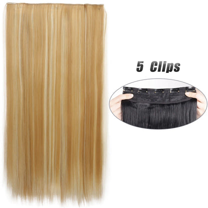 Wavy Clip In Hair Extensions Five Clip Set for Fuller Waves