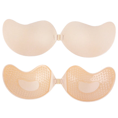 Invisible Strapless Adhesive Stick Bra Strapless Push Up Bras Women Lingerie Seamless Silicone Nipple Covers Bralette Underwear