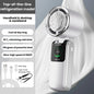 Portable Neck Fan 100 Speed Adjustable Mini Electric Outdoor Handheld