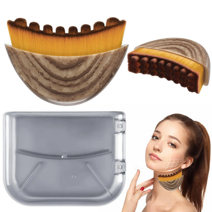 Lymphatic Facial Brush for Dry Skin Massage and Contouring