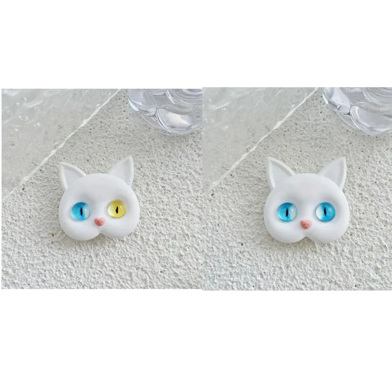 Universal Cartoon Cat Phone Stand Foldable Plastic Support