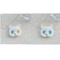 Universal Cartoon Cat Phone Stand Foldable Plastic Support