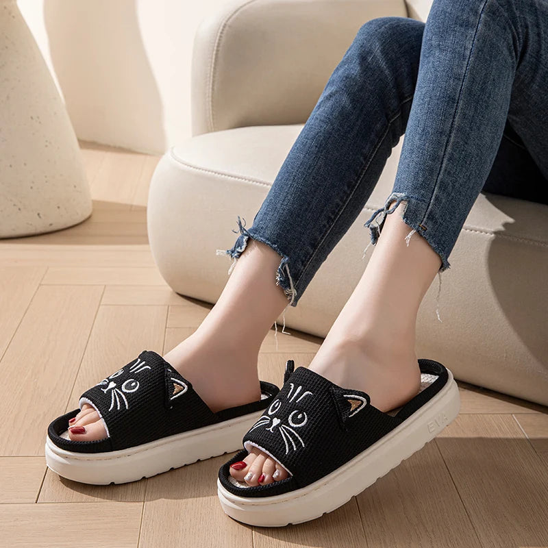 Breathable Slippers for Home Use with Lightweight All Day Wear and Moisture Wicking Insole