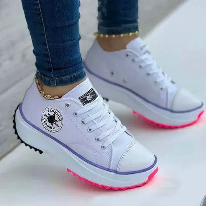 Cloud Canvas Sneakers with EVA Insole for All Day Cloud Comfort Daily