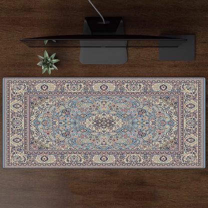 Luxury Persian Carpet Mouse Pad Large Persian Pattern MousePad Game Desk Accessories Computer Desk Mat Bedroom Floor Mat Persian Carpet