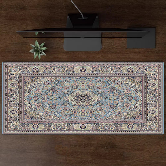 Luxury Persian Carpet Mouse Pad Large Persian Pattern MousePad Game Desk Accessories Computer Desk Mat Bedroom Floor Mat Persian Carpet