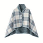 Soft Wearable Blanket Shawl for Office and Home Use Breathable Warmth