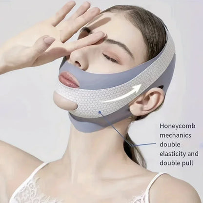 Women's V-Line Face Sculpting Wrap with Adjustable Jaw Strap